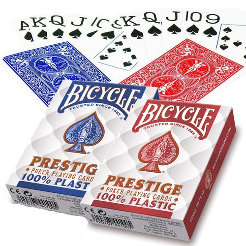Decks bicycle prestige 100 - decks:, 100%