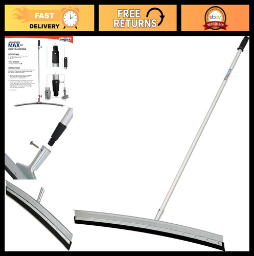 Curved floor squeegee - 36", &