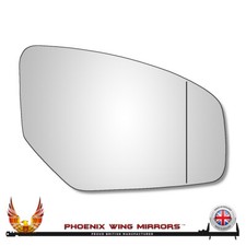 Right Hand Drivers Side Honda Civic Mk9 2012-2017 Wide Angle Wing Mirror Glass