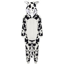 Kids Girls Boys A2Z Onesie One Piece Soft Fluffy Cow World Book Day Costume