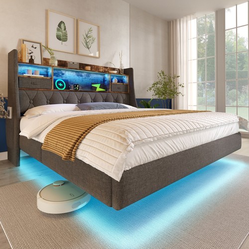 Super king led - king, upholstered