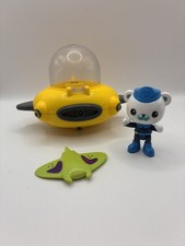 Octonauts Gup D Submarine, Barnacles & Colour Changing Manta Ray Mattel 2010 B