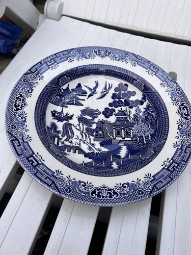 Vintage churchill blue - blue, willow