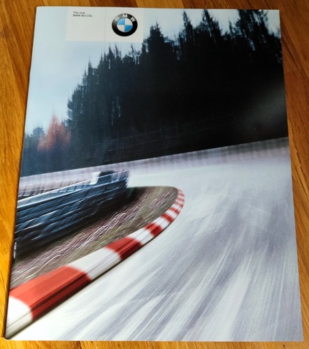Bmw csl sales brochure - bmw, m3