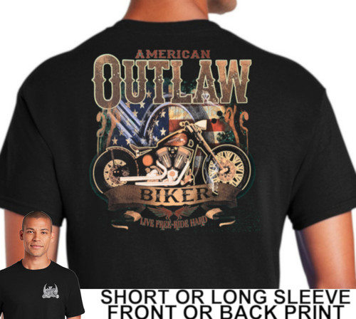 American outlaw biker live - american,