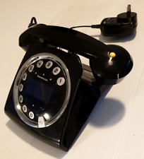 SAGEMCOM Sixty Black Digital Cordless Telephone Retro Modernized 60's PARTS ONLY