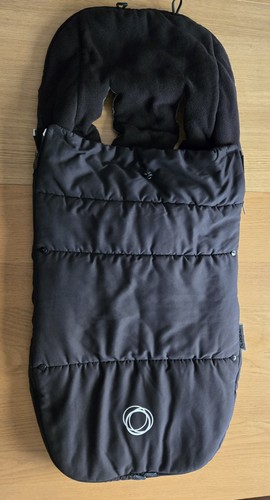 Bugaboo black footmuff - black,