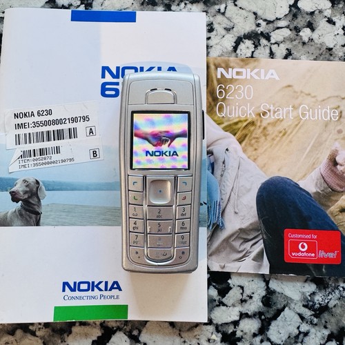 Nokia 6230 silver - 6230, phone