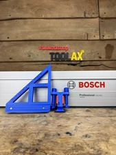 Bosch Track Saw Bundle All-In-One Clamp + 45 & 90 Degree Angle Guide Rail Stop