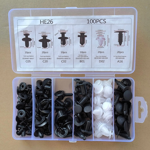 For 100x retainer clips - retainer,