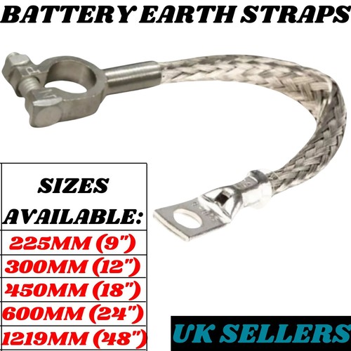 Battery lead power strap - lead, earth
