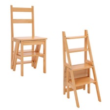 4 Steps Step Stool Reversible