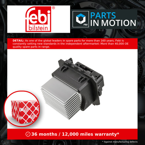 Heater blower resistor - heater, /