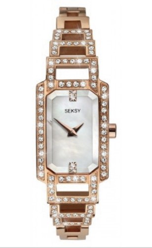 Seksy ladies rose gold plated - ladies,