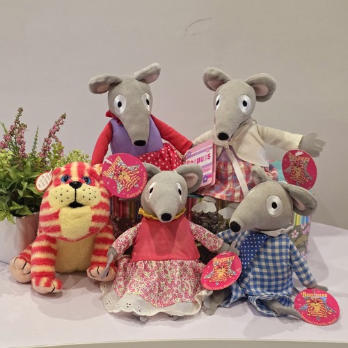 Bagpuss cat plus mice - plus, (
