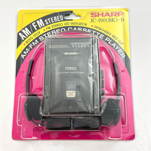 Sharp 190 portable - sharp, stereo