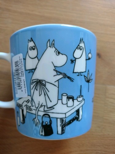 Moomin large mug blue l - moomin,