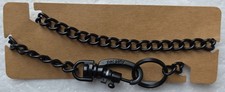 Pacsafe Wallet Chain Black with TurnNLock hook
