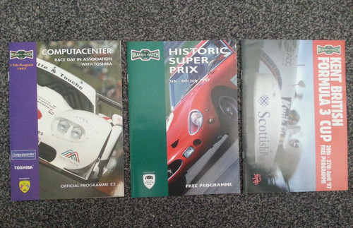 1997 brands hatch programmes - brands,