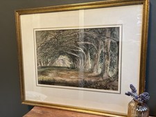 An Antique ?Watercolour ?Oil