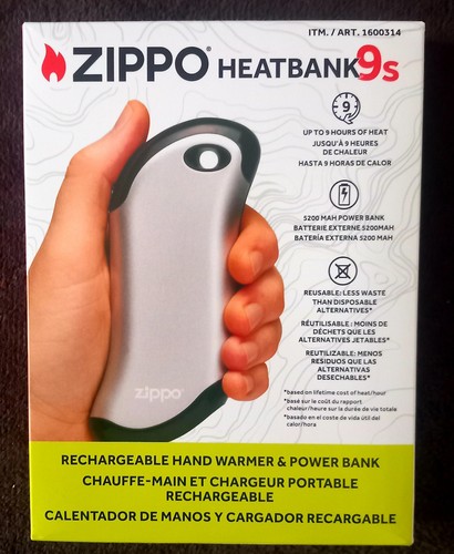 Zippo heatbank rechargeable - heatbank,