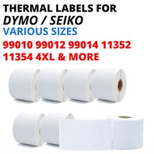 COMPATIBLE DYMO SEIKO SLP LABELS 99012 14 11352 11354 4XL FOR LABELWRITER 450 UK