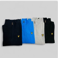 LYLE AND SCOTT CLASSIC LONG SLEEVE ZIP JUMPER FOR MENS