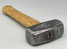 Vintage 2-1/2 lb Club Hammer Lump Hammer Blacksmiths Planishing Builder Tool