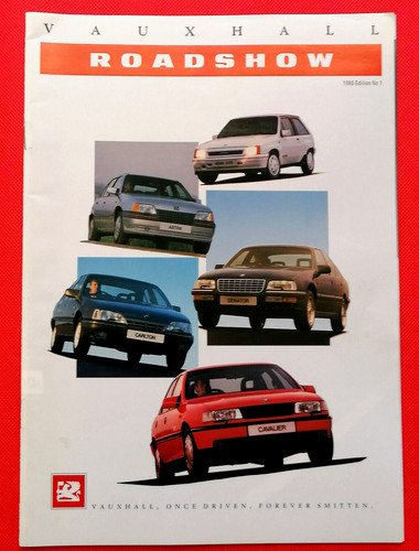 1989 vauxhall range - 1989, brochure
