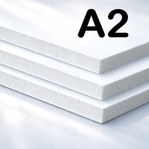 White foamboard 5mm - a2,