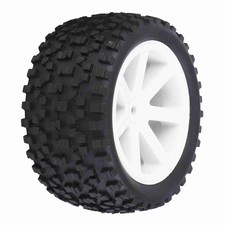 4pcs 1/10 RC Truck Rubber Tire