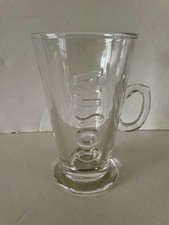 Genuine Costa Coffee Latte Glass Hot Chocolate Cappuccino Large Drinks Glass