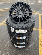 16" Black Alloy Wheels Ford Transit Tourneo Connect BF Goodrich All Terrain Tyre
