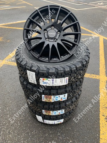 Black alloy wheels ford - 16",