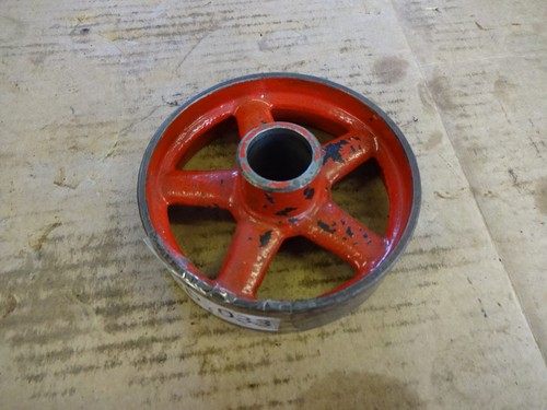 Pulley flat 100mm diameter x - flat,