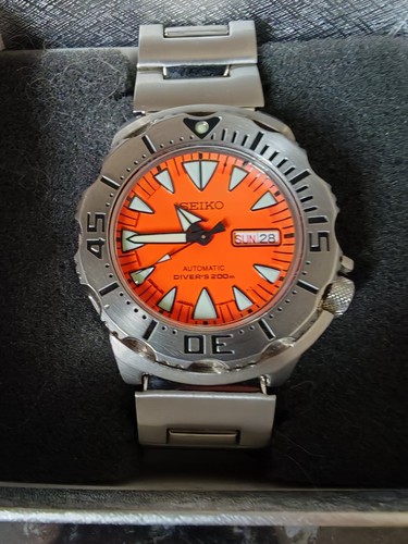 Seiko orange monster - seiko, gen