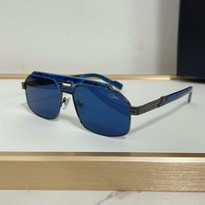 Cazal Eyeglasses MOD.9109 Blue & Black Frame Blue Lens Men's Women's Eyewear