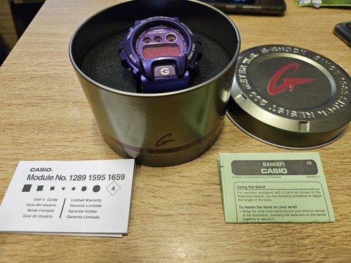 Casio shock 6900cc - g-shock, purple