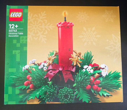Lego christmas table - lego,