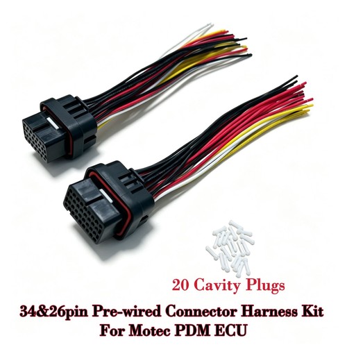 34pin 26pin pre wired - 34pin&26pin, pre-wired