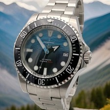 Mens POSEIDON Blue 'Sea