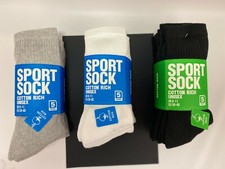 5-20 Pairs Mens Cotton Rich