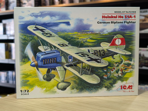 Icm aircraft heinkel he - 1:72,