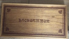 Vintage 1974 Backgammon Wooden