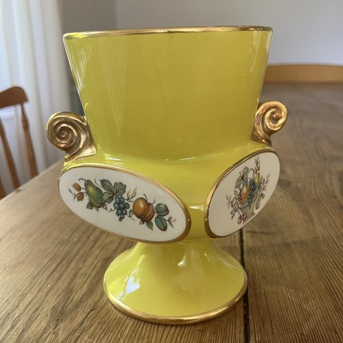 Art deco carlton ware yellow - carlton,