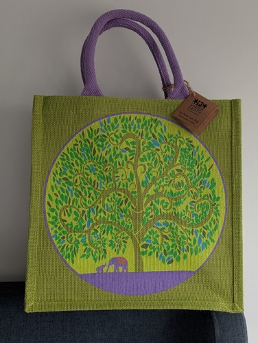 Jute shopping tote - shopping, 30