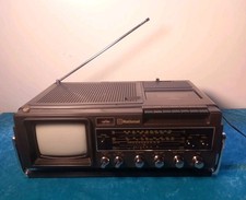 PANASONIC NATIONAL TR-5001S Vintage TV radio and cassette player. working. 