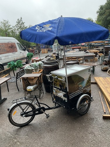 Ice cream tricycle - ice,
