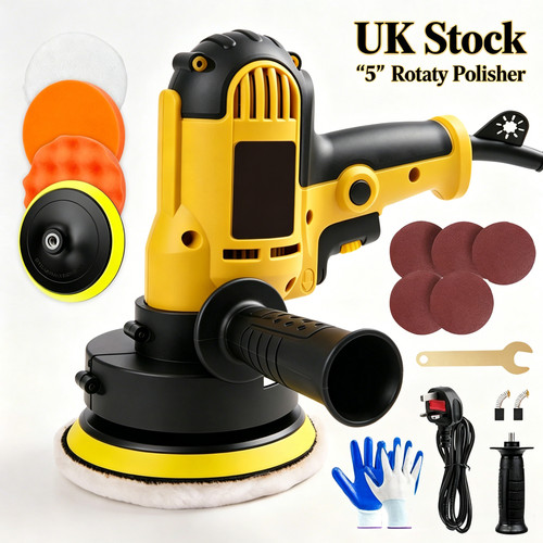 Rotary car polisher buffer - car,
