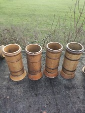 salt glazed chimney pots